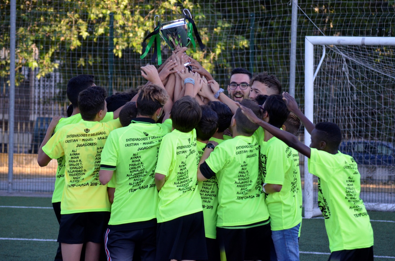 Infantil C campeón de Liga Metropolitana 2018-2019