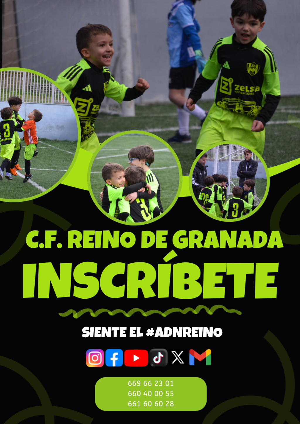Copia de Flyer campamento de verano para niños moderno fotográfico verde (1)