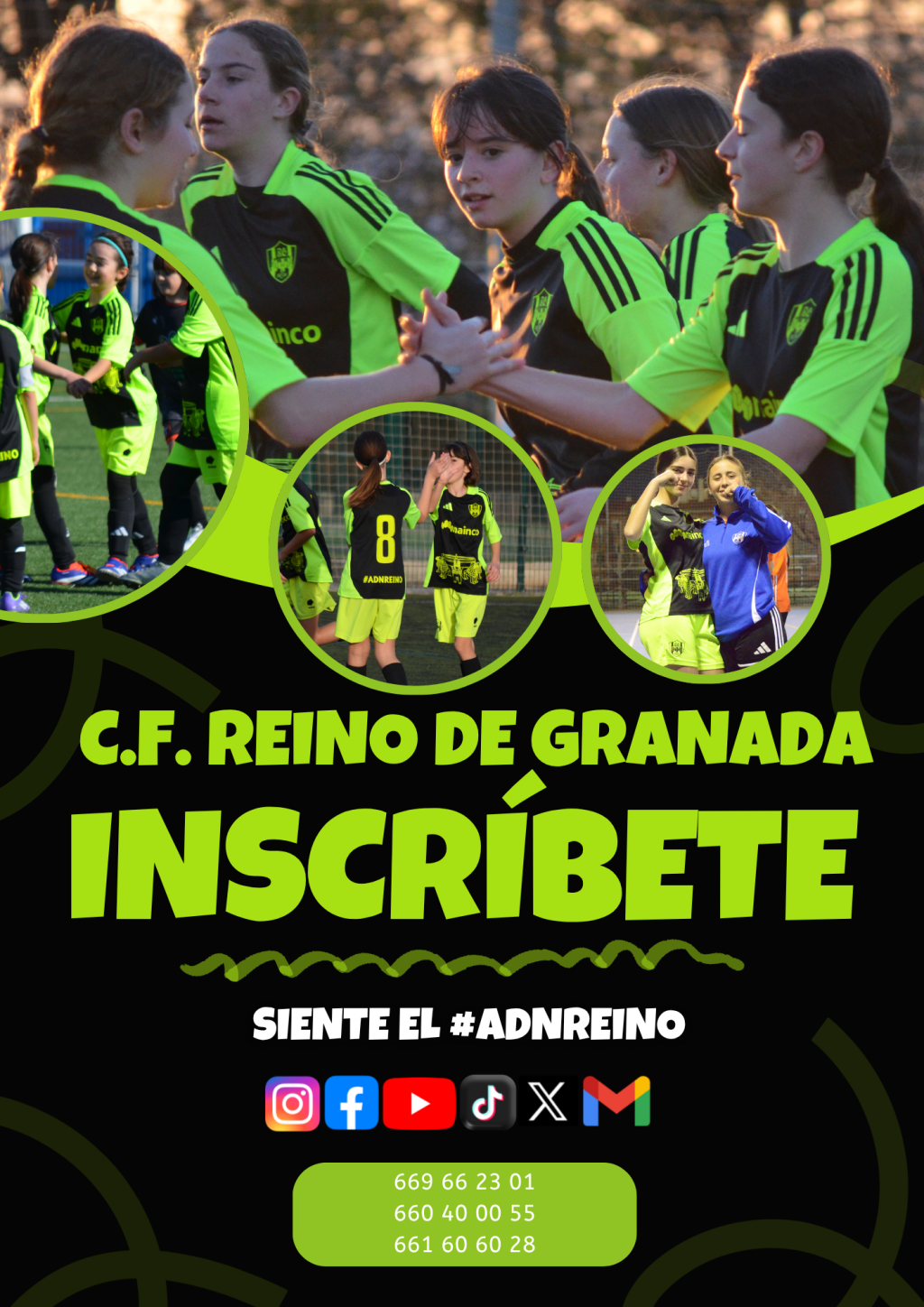 Flyer campamento de verano para niños moderno fotográfico verde (1)