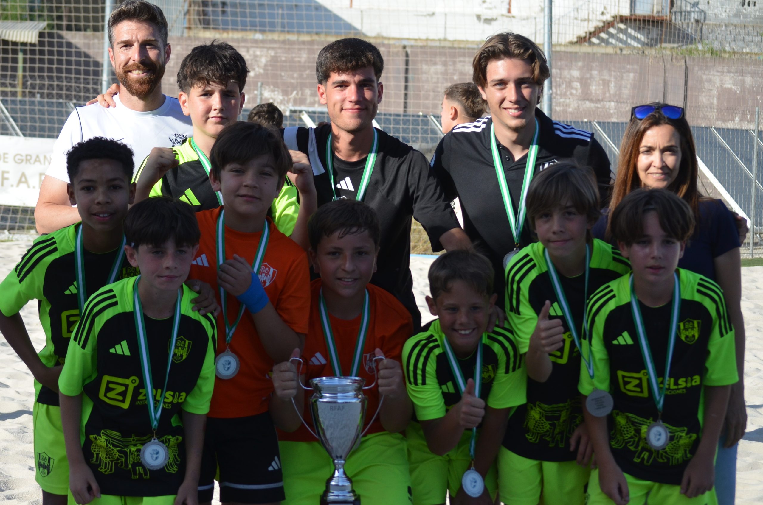 Reino de Granada Campeones provinciales benjamin playa